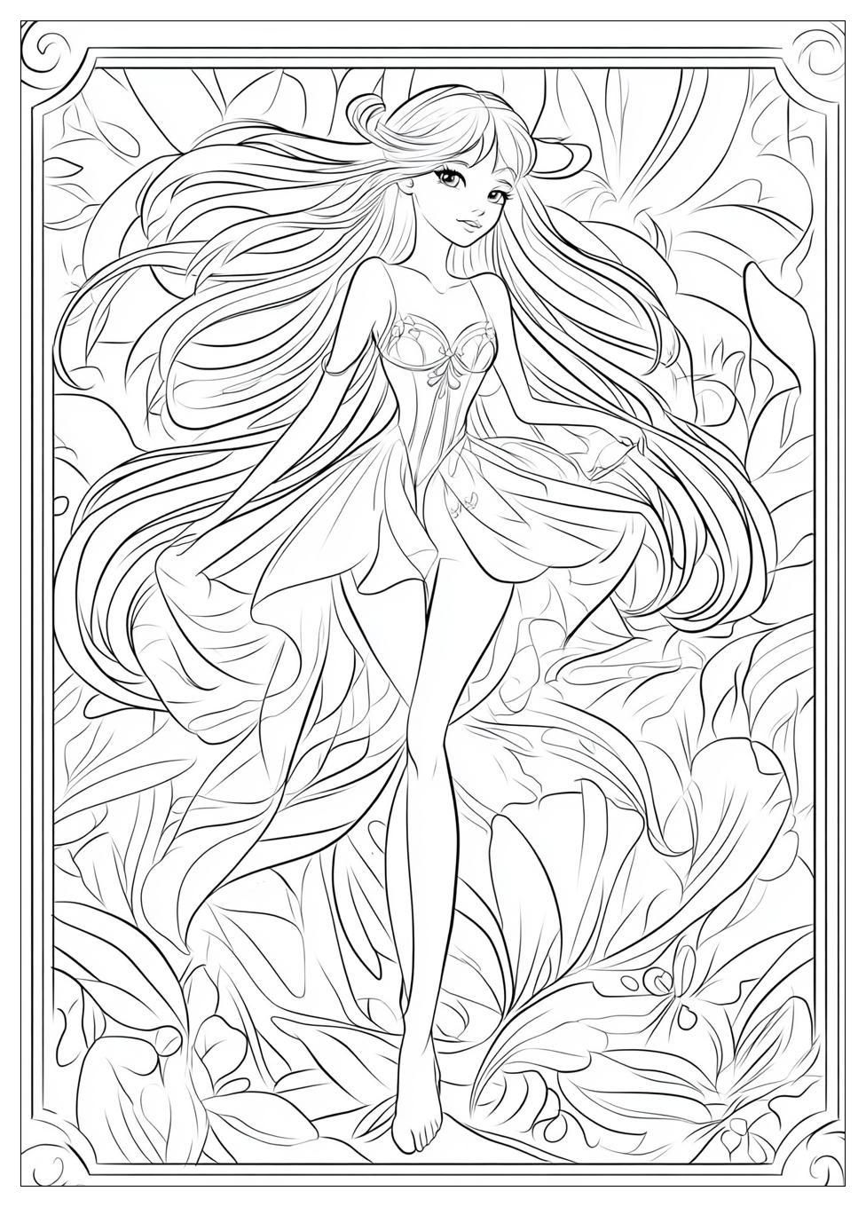 Winx Club Ausmalbilder 20
