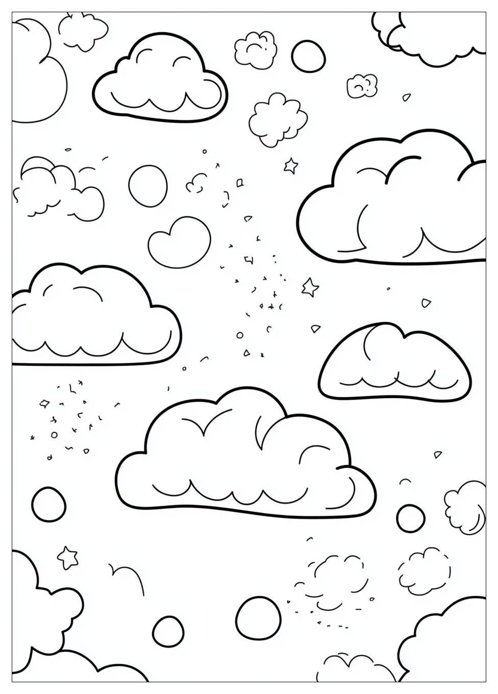 Wolke Ausmalbilder 10