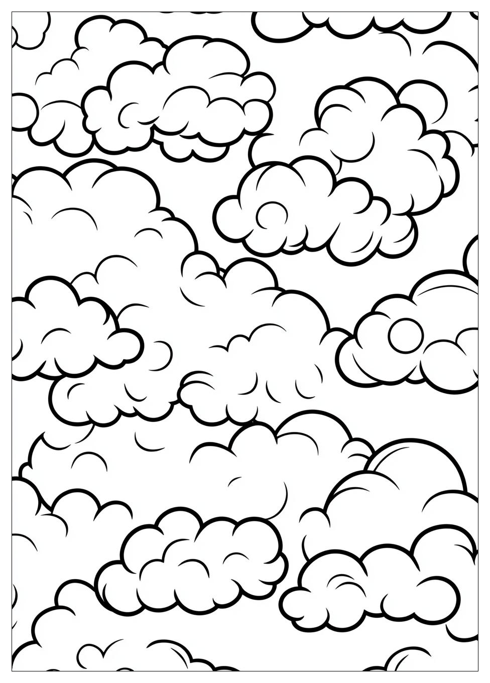Wolke Ausmalbilder 12