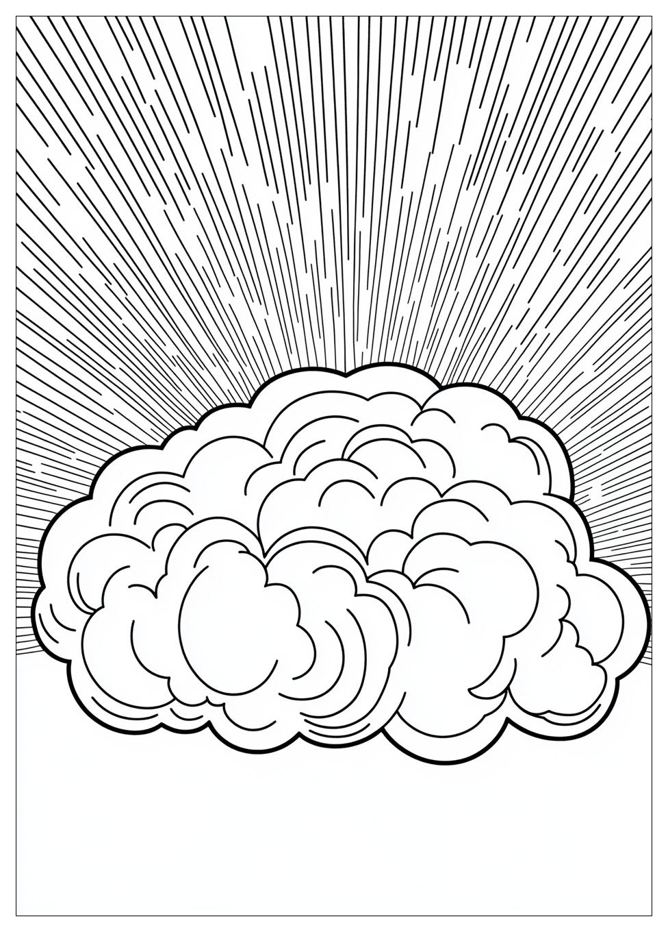 Wolke Ausmalbilder 13