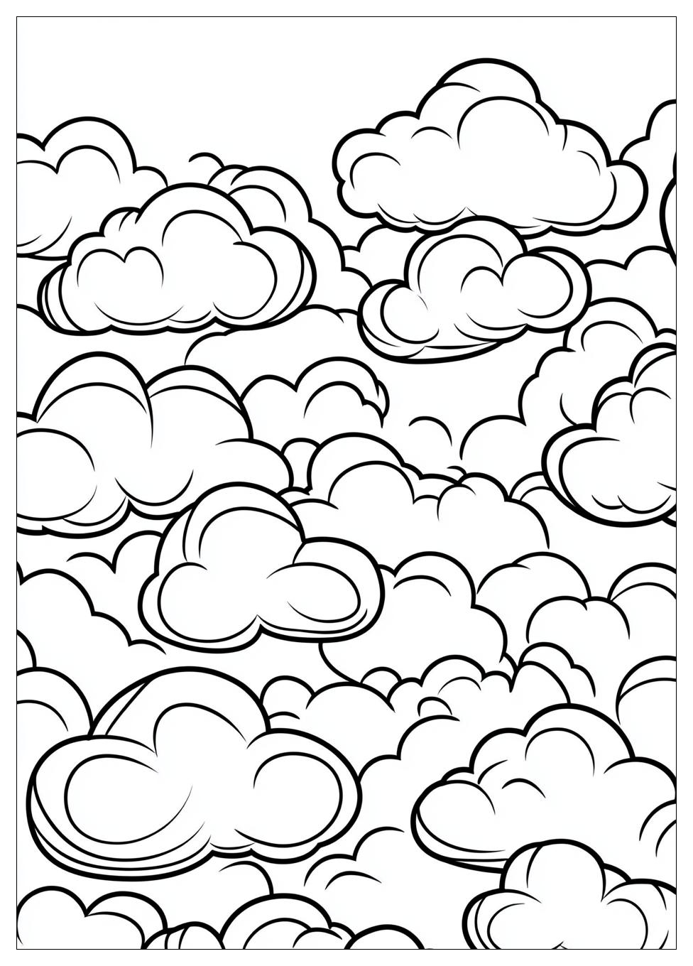 Wolke Ausmalbilder 14