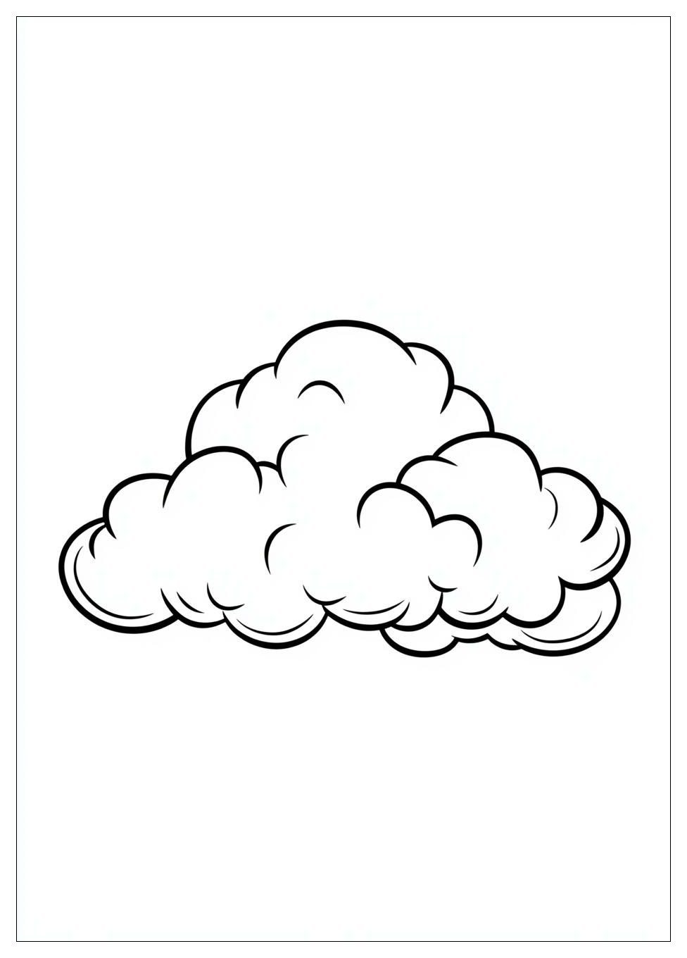 Wolke Ausmalbilder 18