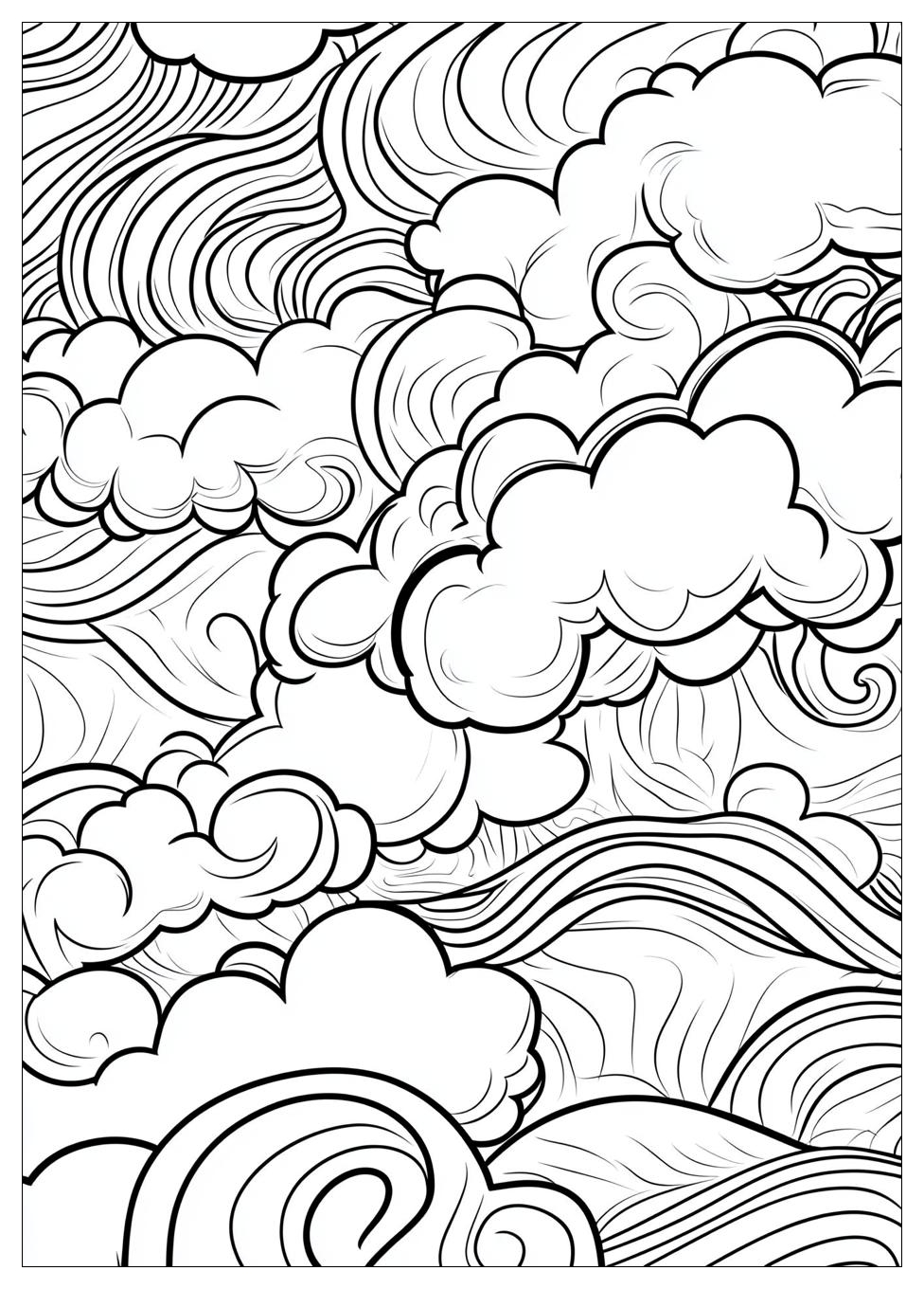 Wolke Ausmalbilder 22