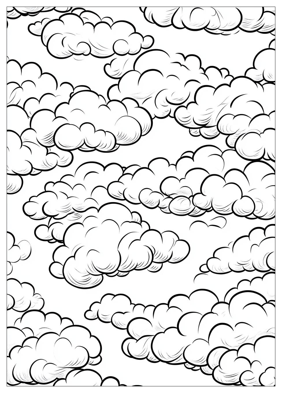 Wolke Ausmalbilder 23