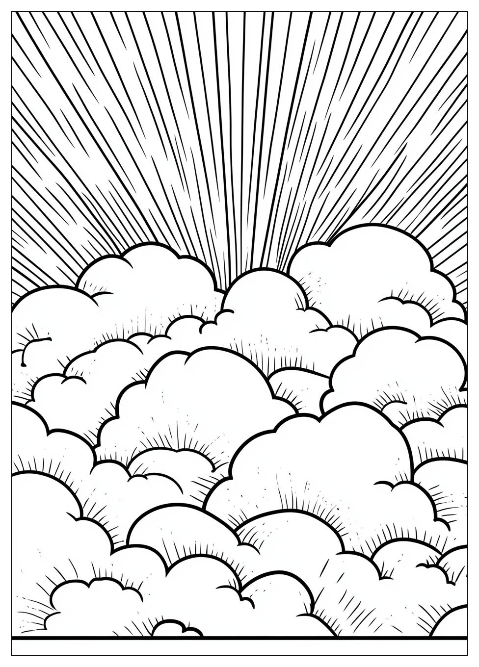 Wolke Ausmalbilder 24