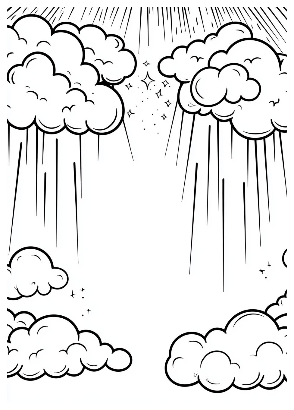Wolke Ausmalbilder 5