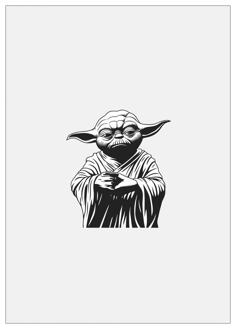 Yoda Ausmalbilder 15