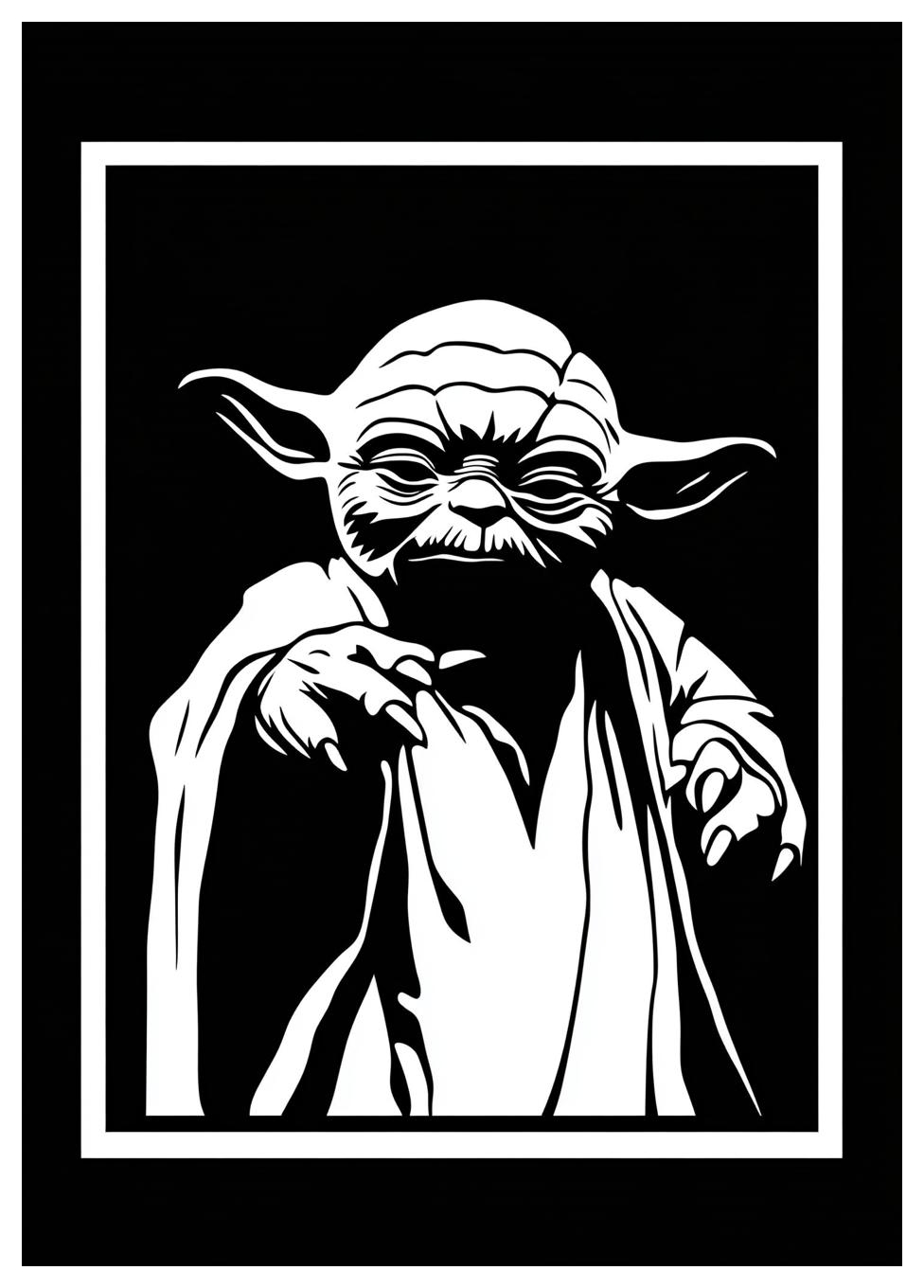 Yoda Ausmalbilder 19