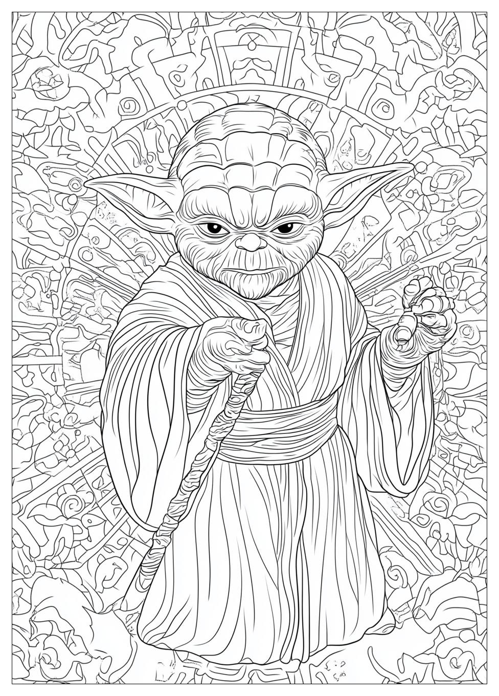Yoda Ausmalbilder 23