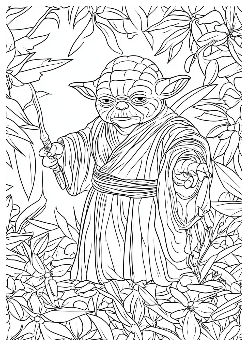Yoda Ausmalbilder 24