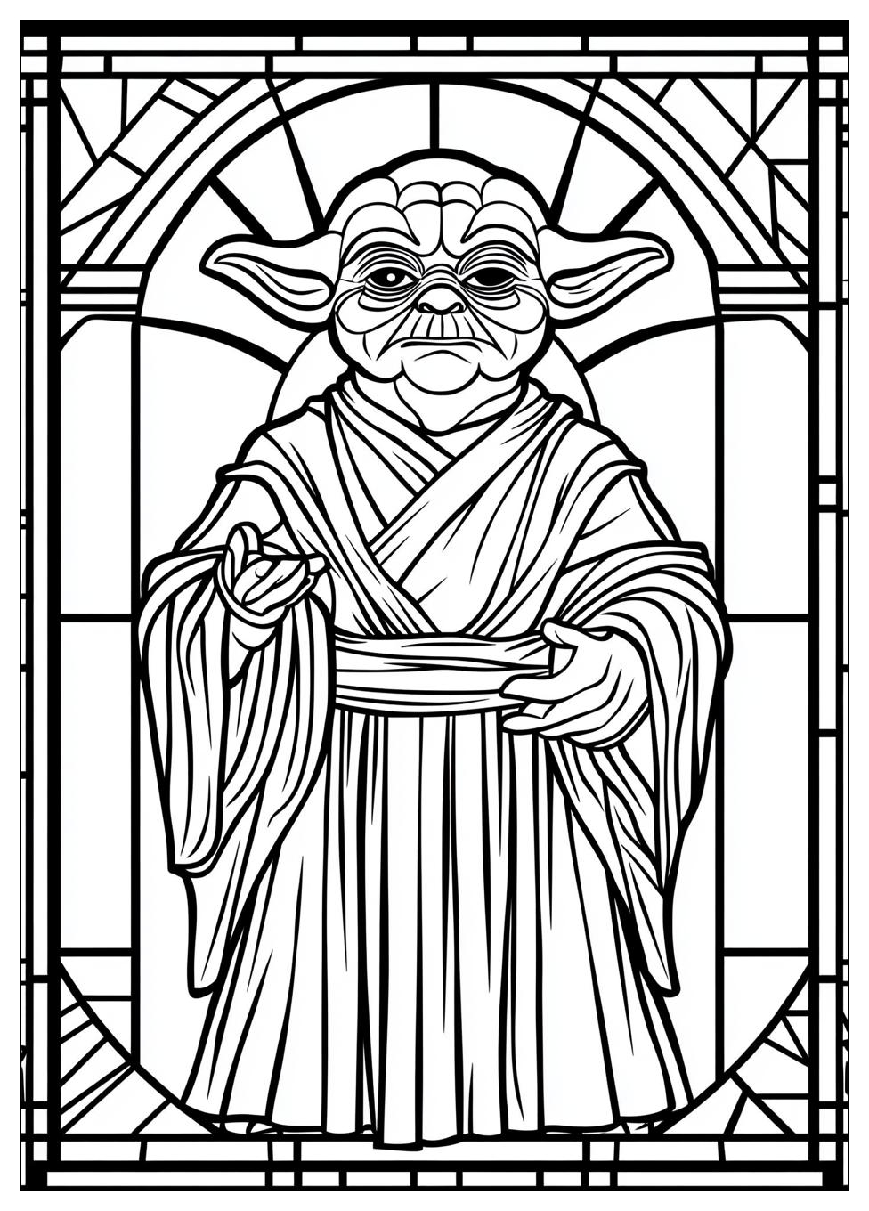 Yoda Ausmalbilder 6