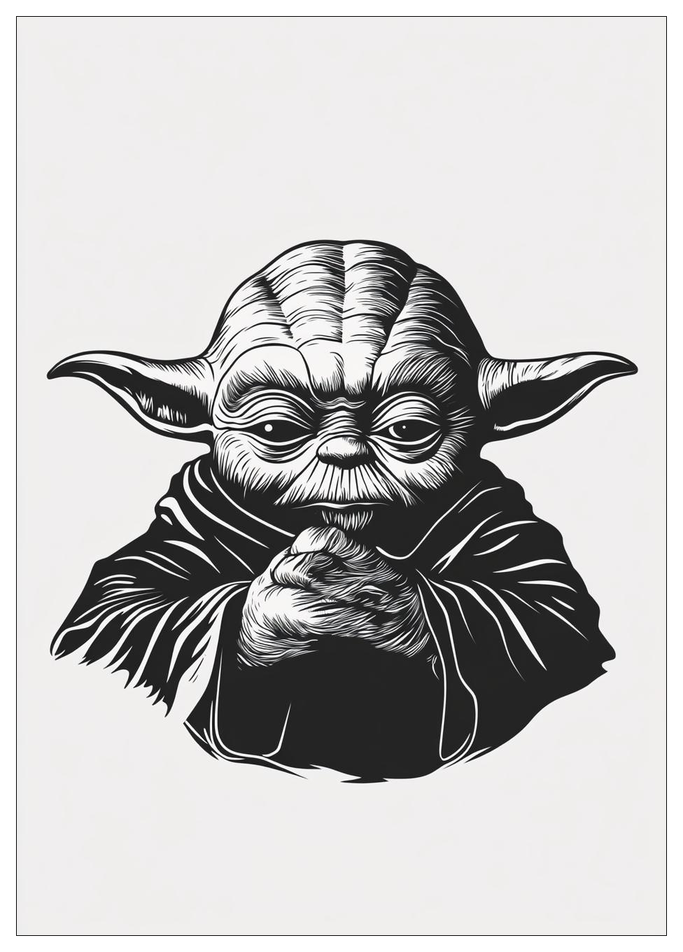 Yoda Ausmalbilder 7