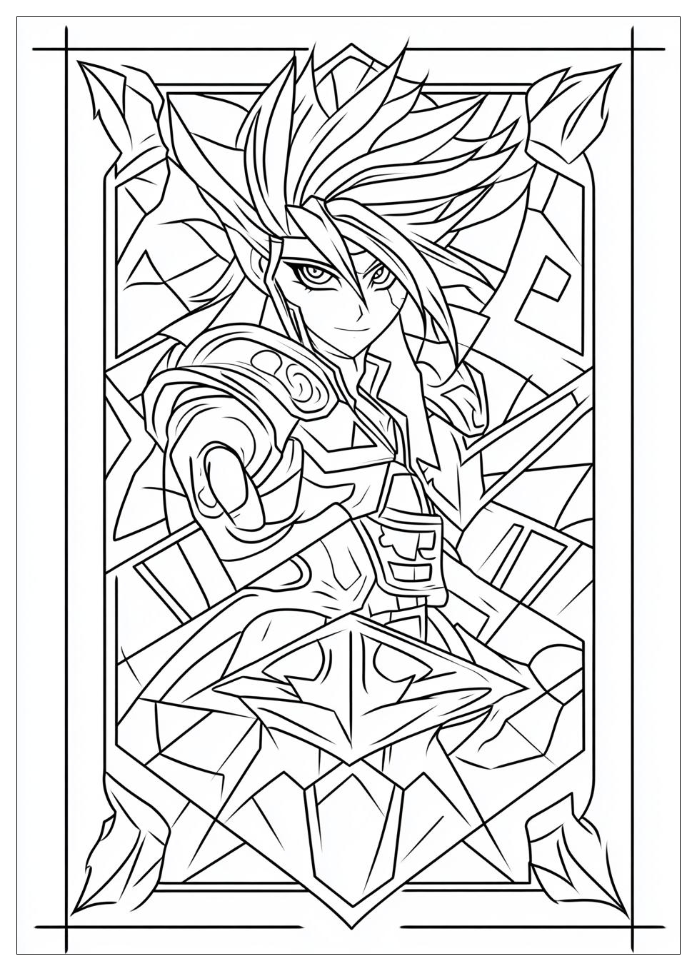 Yu Gi Oh Ausmalbilder 10