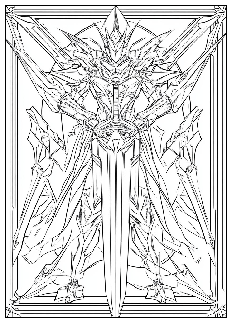 Yu Gi Oh Ausmalbilder 13