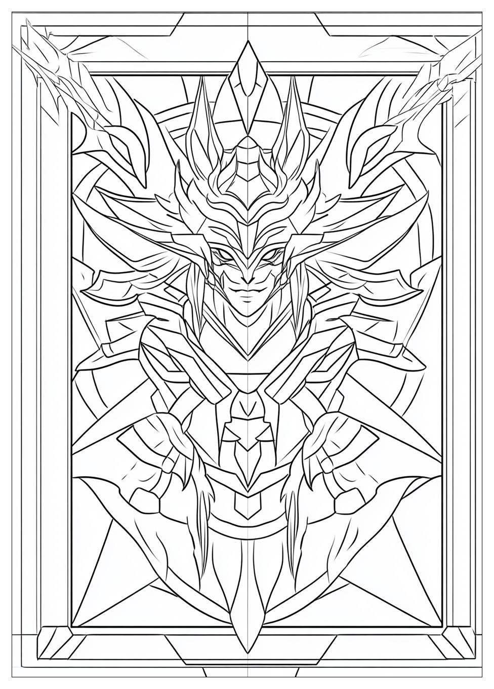 Yu Gi Oh Ausmalbilder 17