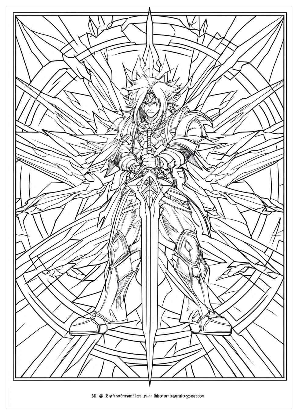 Yu Gi Oh Ausmalbilder 21