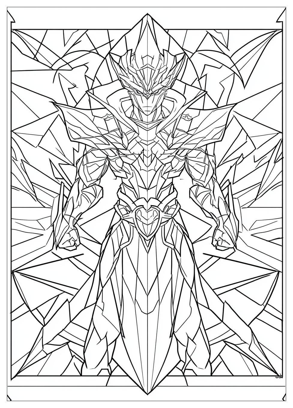 Yu Gi Oh Ausmalbilder 4