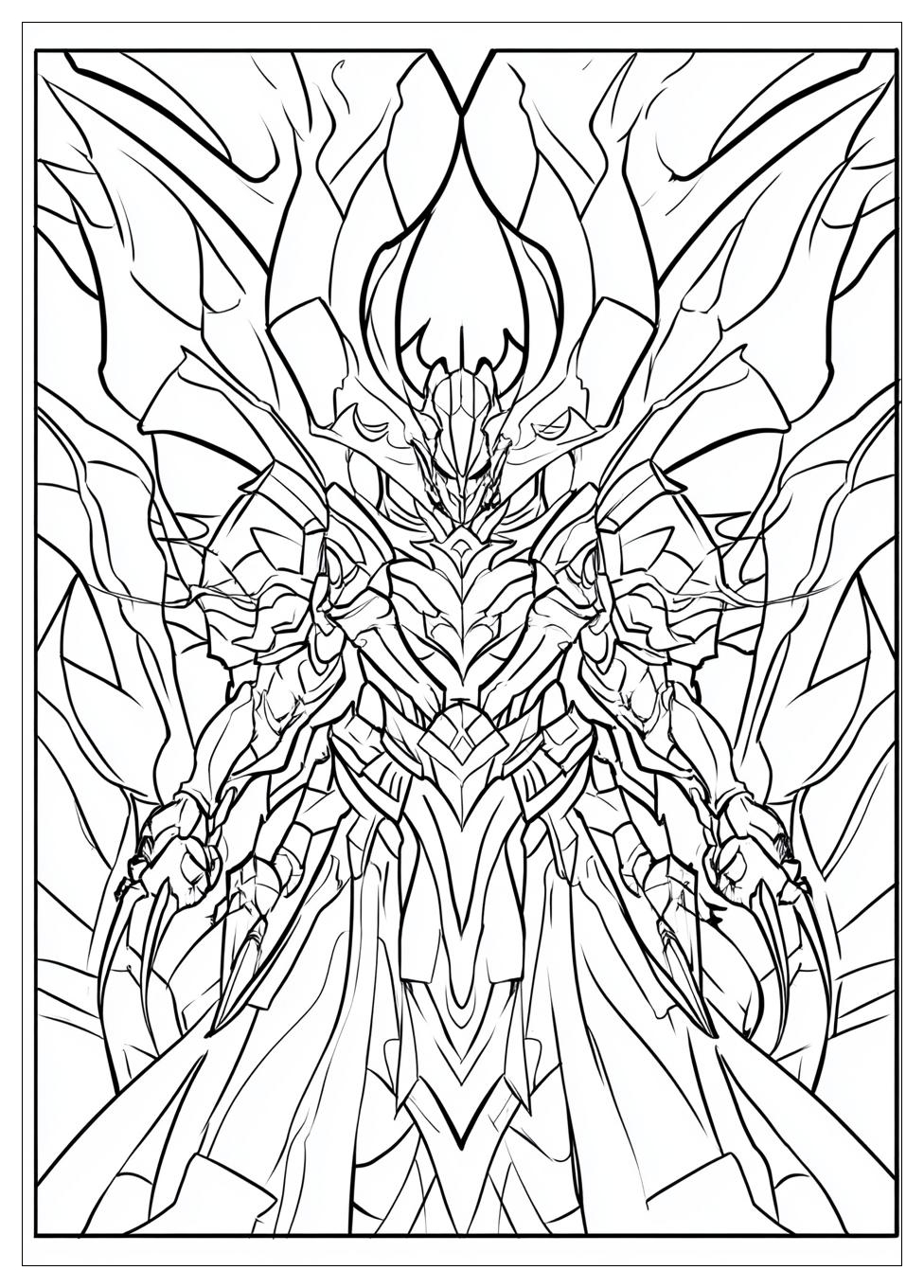 Yu Gi Oh Ausmalbilder 6