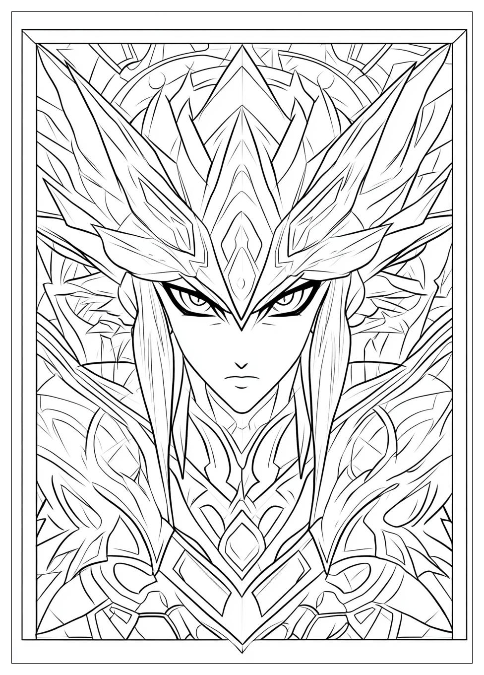 Yu Gi Oh Ausmalbilder 8
