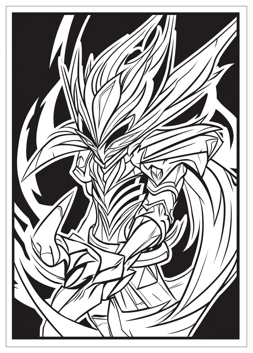 Yugioh Ausmalbilder 12