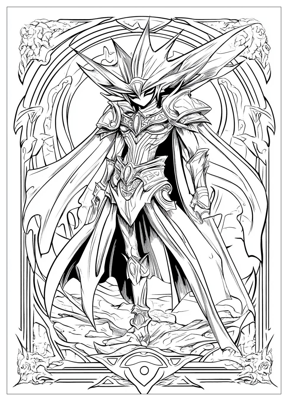 Yugioh Ausmalbilder 13