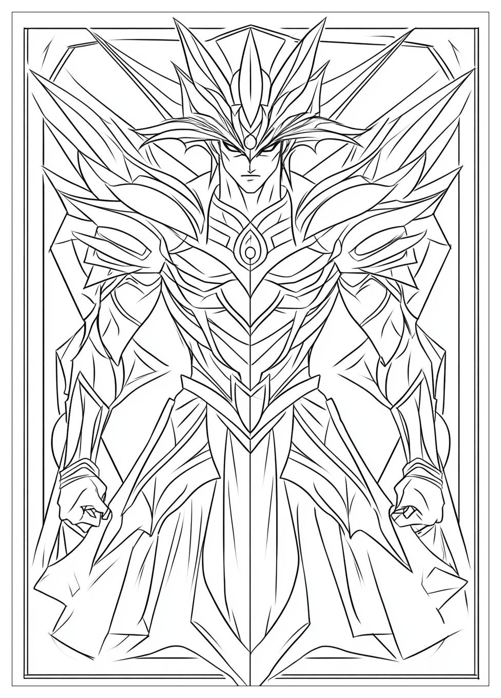 Yugioh Ausmalbilder 14