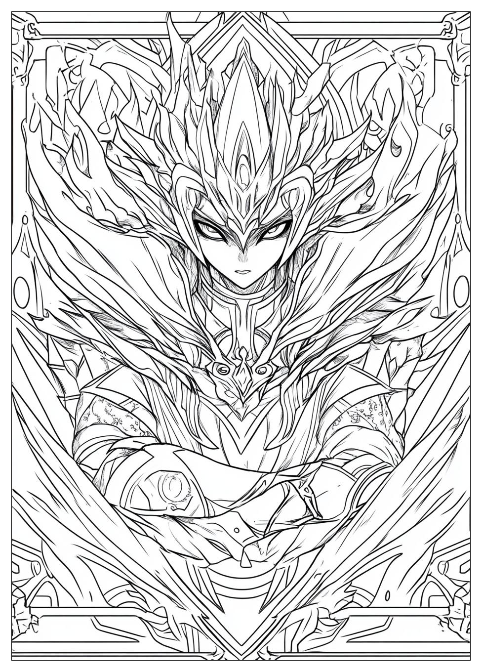 Yugioh Ausmalbilder 24