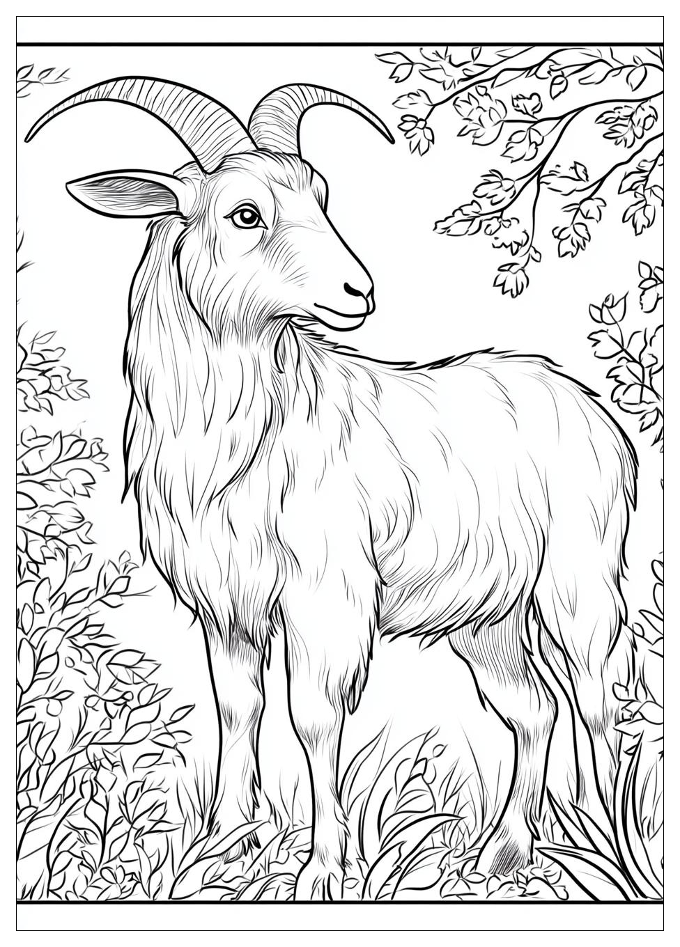 Ziege Ausmalbilder 11