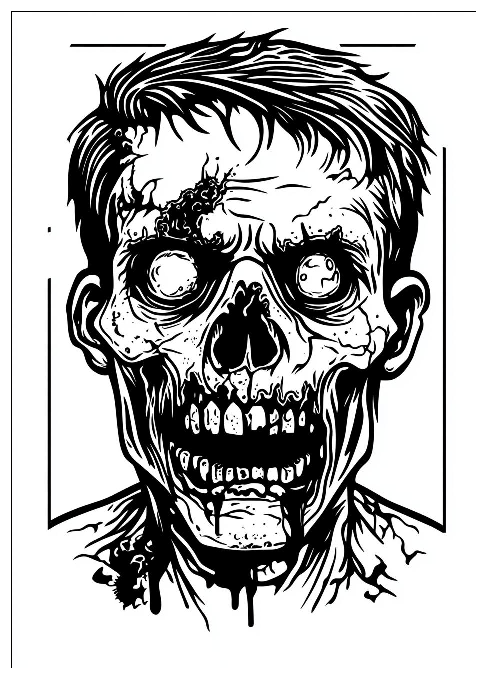 Zombie Ausmalbilder 15
