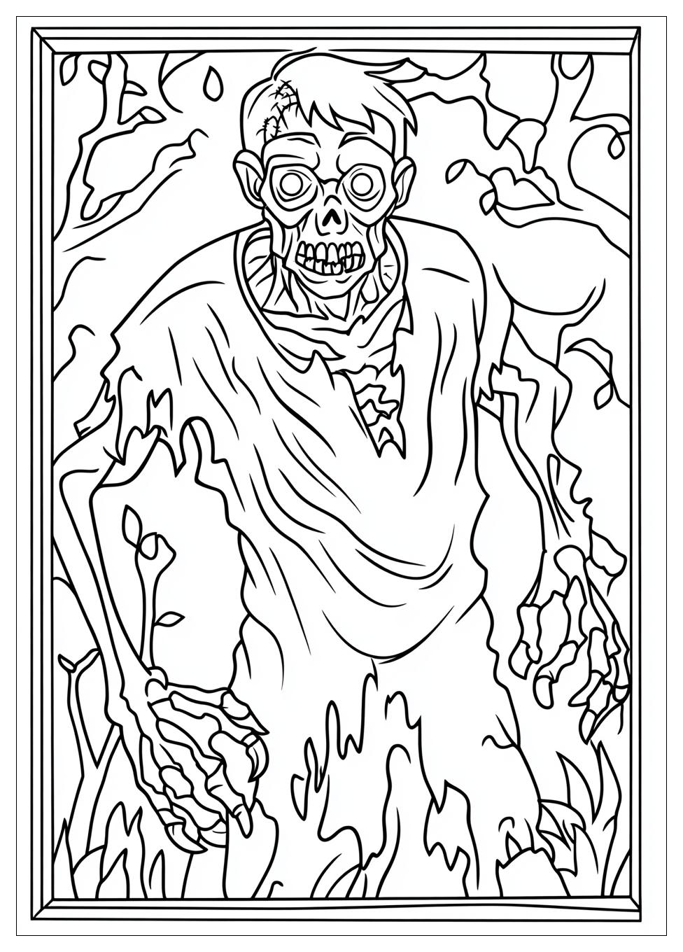 Zombie Ausmalbilder 18