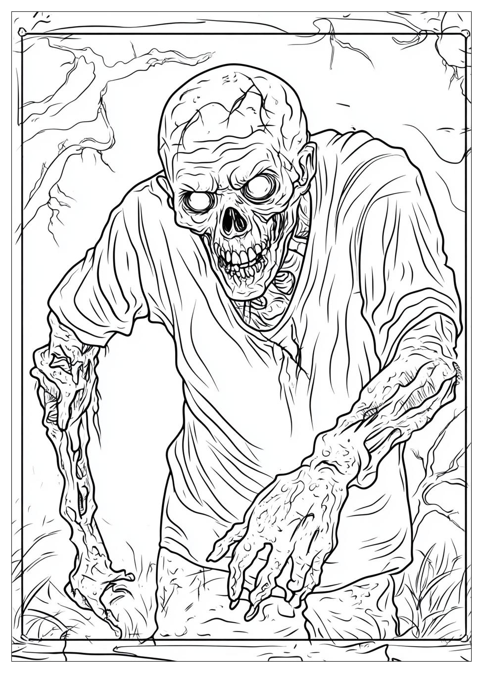 Zombie Ausmalbilder 20