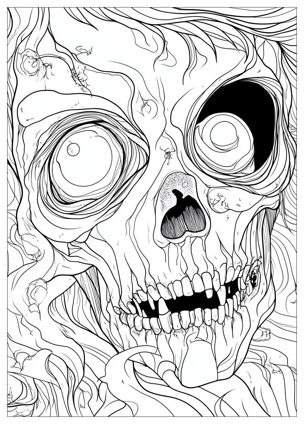 Zombie Ausmalbilder 23