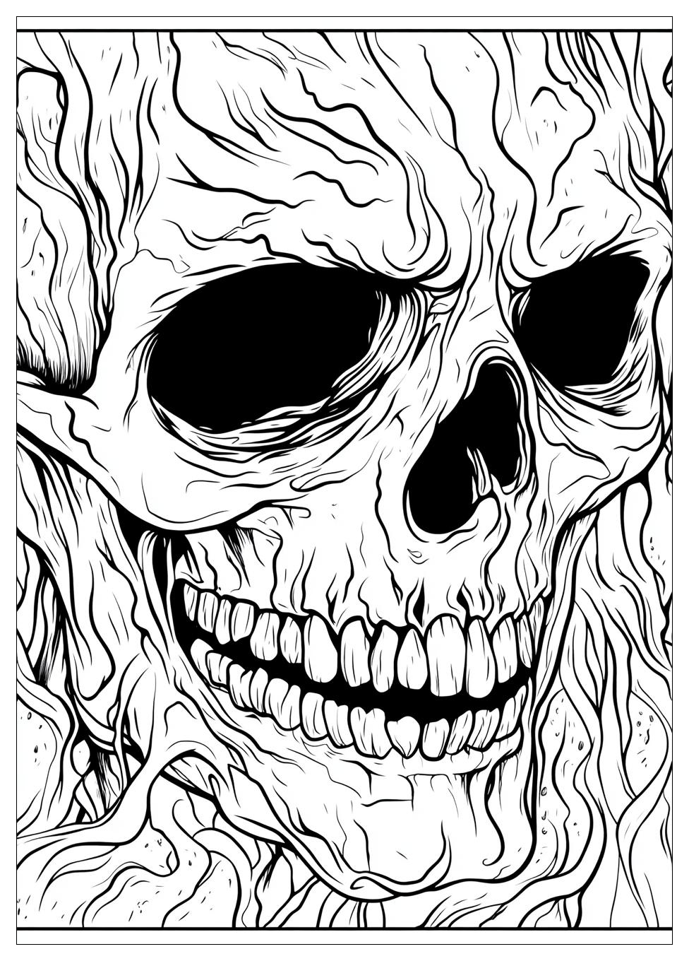 Zombie Ausmalbilder 24