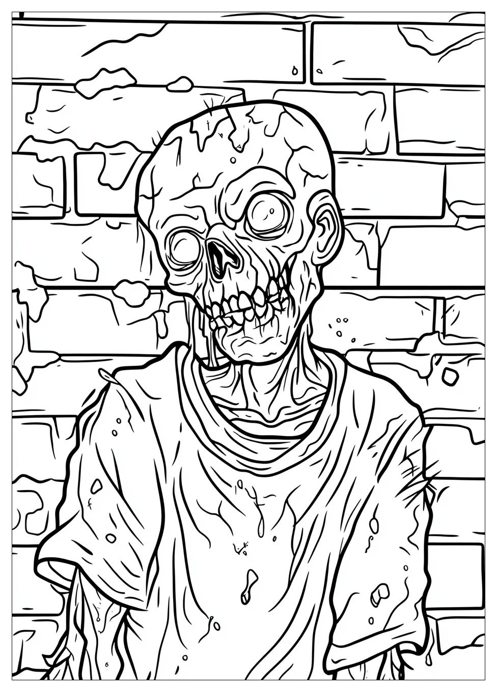 Zombie Ausmalbilder 5