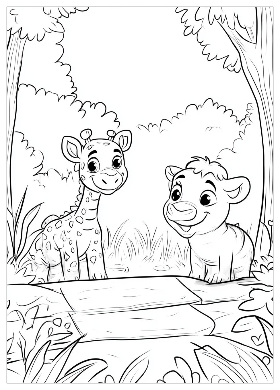 Zoo Ausmalbilder 11