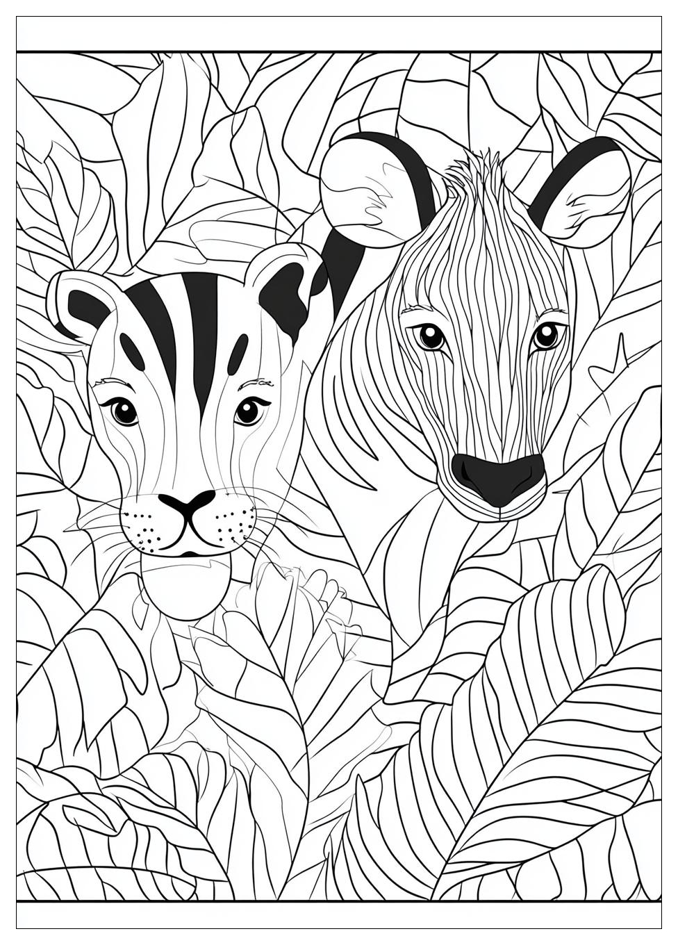 Zoo Ausmalbilder 14