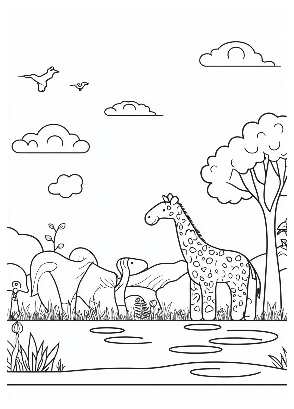 Zoo Ausmalbilder 18