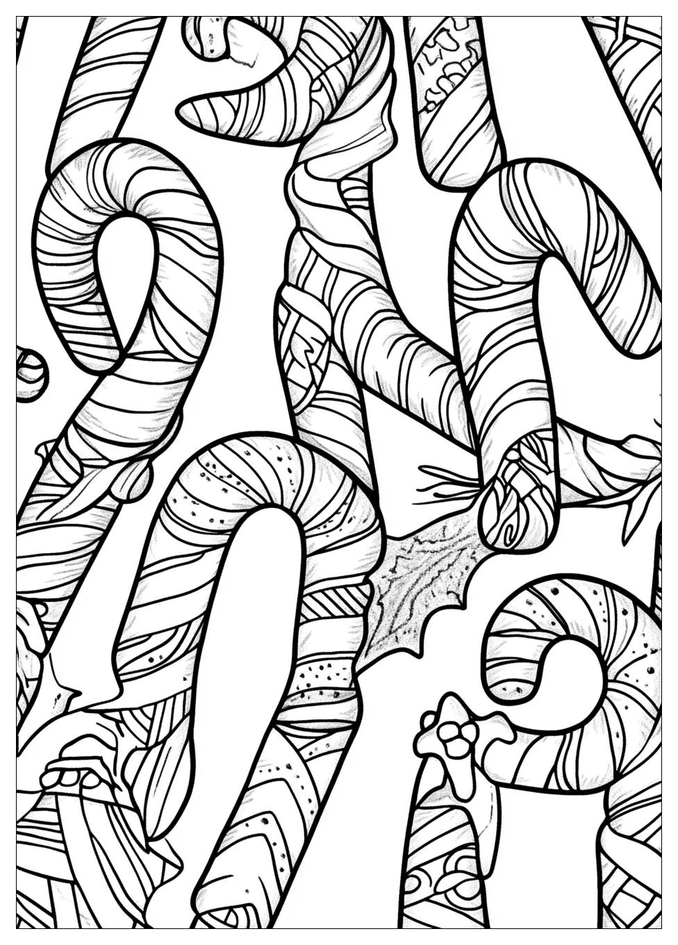 Zuckerstange Ausmalbilder 13