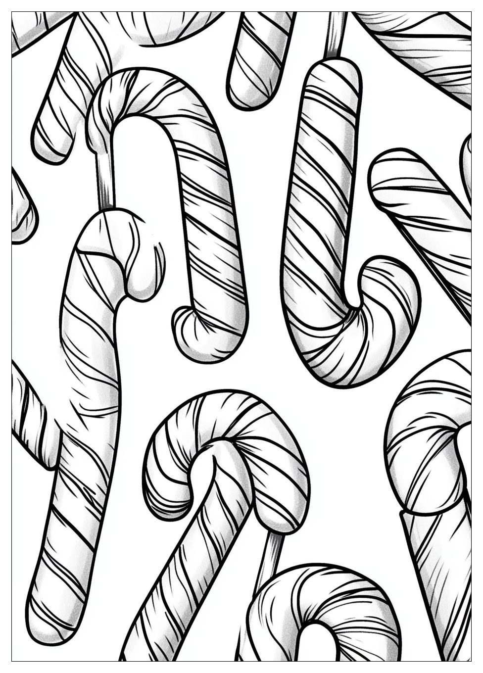 Zuckerstange Ausmalbilder 18