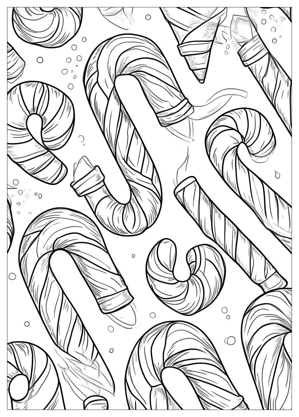 Zuckerstange Ausmalbilder 21