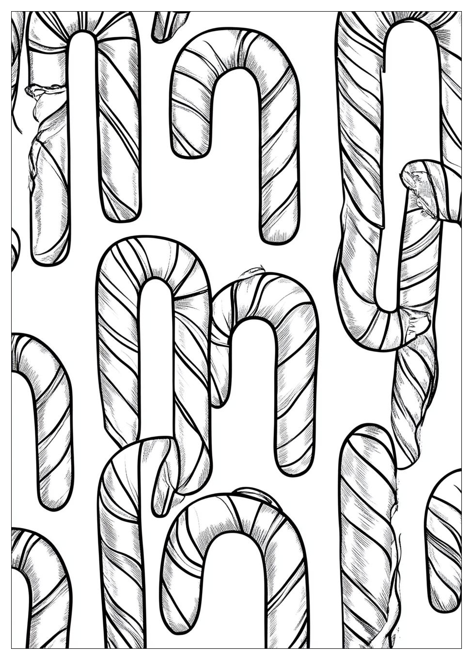 Zuckerstange Ausmalbilder 22
