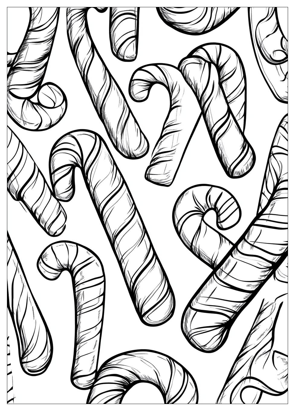 Zuckerstange Ausmalbilder 24