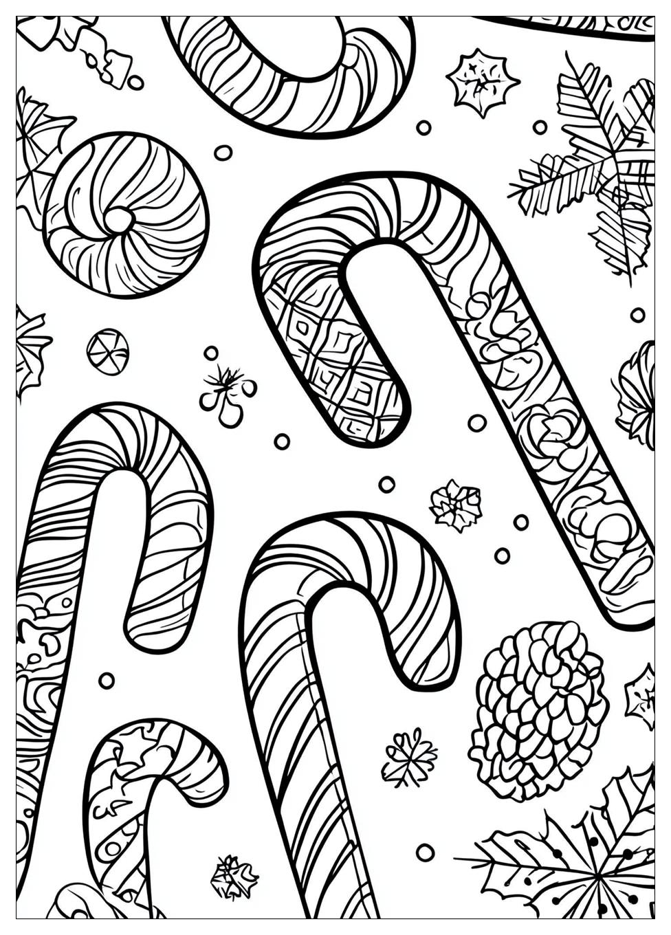 Zuckerstange Ausmalbilder 8
